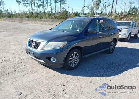 2016 Nissan Pathfinder Sv from USA, damaged, VIN 5N1AR2MN3GC638355